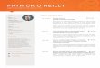PATRICK O’REILLY · Microsoft Word - Padraig-resume-Patrick OReilly.docx Created Date: 20190527222600Z 