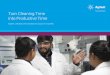 Turn Cleaning Time into Productive Time - Agilent · Free yourself from manual ion source cleaning The patented Agilent JetClean self-cleaning ion source greatly reduces—or even