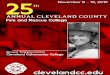 Fire and Rescue College - Cleveland Community …...General Information Cleveland Community College is pleased to announce the 25th Annual Cleveland County Fire & Rescue College, November