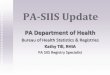 Introduction & Traning for the PA-SIIS Web Applicationimmunizeallegheny.org/files/ACIC_2015-PA_SIIS_update.pdf · AC –1602 25%. PA SIIS Implementation Implementation Types-PA/AC