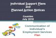 Transforming Lives - Individual Support Plans · 2014-09-11 · ISP Implementation Consent ISP is complete when: 1. CRM documents changes in ISP 2. CRM obtains consent from client