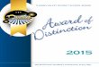 2015annual.tvdsb.ca/assets/2015aod_program_apr30_lr.pdf · Presentations to Award of Distinction Nominees Ruth Tisdale, Chair Laura Elliott, ... part ambassador, she is “often seen