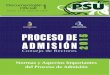 Normas y Aspectos Importantes del Proceso de Admisión · etapas del Proceso de Admisión 2015 a las Universidades adscritas al Consejo de Rectores de las Universidades Chilenas (CRUCH)