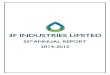 3F INDUSTRIES LIMITED · 3F Industries Limited (Formerly Foods, Fats &Fertilizers Limited) NOTICE is hereby given that the Fifty Fifth Annual General Meeting of the Shareholders of
