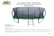 HYPERJUMP SPRING TRAMPOLINE OWNER'S share. Manual/Hyperjump... when you are jumping on the trampoline,