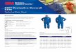 3M™ Protective Coverall 4515 · SMS Polypropylene 50gsm (standard material on all colour options) Zipper Nylon on Polyester Braid Elastic Synthetic Rubber (non-latex) Thread Polyester