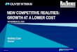 NEW COMPETITIVE REALITIES: GROWTH AT A LOWER COST€¦ · 29/11/2018  · Source: US DOT 2016 Highway Performance Monitoring System, Oliver Wyman analysis. Roadways selected in HPMS