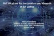 S&T Workers for Innovation and Growth in Sri Lanka · Nisha Arunatilake Institute of Policy Studies of Sri Lanka ADB-Asian Think Tank Development Forum 2018 . 2 Council on competitiveness,