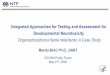 Integrated Approaches for Testing and Assessment for ... · PDF file Integrated Approaches for Testing and Assessment for Developmental Neurotoxicity Organophosphorus flame retardants:
