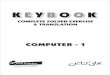 Computer 1 Keybook - javedpublishers.com · COMPUTER - 1. 1. Machines 3 2. Computer is a Machine 4 3. Uses of Computer 5 4. Parts of Computer 6 5. System Unit, Monitor, Keyboard and