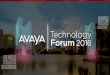 Avaya on Avaya – Avaya Support Today and Tomorrow · PDF file Call Recording Speech Analytics ... Advantage Proactive HealthcheckSuite s All-in-one online tool to test connectivity