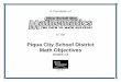 Piqua City School District Math Objectivesassets.pearsonschool.com/correlations/GM201.pdf · This K-6 program addresses real-life problem solving in an exciting venue based on students’