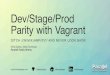 Dev/Stage/Prod Parity with Vagrant2016.texascamp.org/sites/default/files/slides/DevStageDrop_0.pdf · Cachier (“vagrant plugin install vagrant-cachier”) Caches deb, rpm, npm,