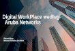 Digital WorkPlace według Aruba Networkss3-eu-west-1. ... Alokacja pasma w sieci dla odpowiednich aplikacji Bezpieczeństwo Zabezpieczenie zasobów firmy gdy podłączają się goście