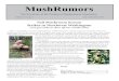 MushRumors - Northwest Mushroomers Association...Sep 10, 2016  · and the pygmy rattlesnakes would mostly be underground. We had heard from some fishermen that oyster mushrooms could
