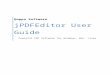 Welcome to jPDFEditor v2020R1 – Java PDF Editor / Redaction Tool  · Web view2020-07-07 · End User Guide for integrated PDF editor and redaction tool in applications or websites