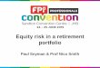 Equity risk in a retirement portfolio - FPI. Equity_risk_in...annuity in the Alsi (Set E) Average IRR: 15.40% p.a. Standard deviation: 1.80% Kurtosis: 0.59 Skewness:-0.31 IRR < 11.07%