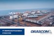 FY 2018 Results Presentation - orascom.com · 1 Financial Highlights Consolidated backlog of USD 4.3 billion as of 31 December 2018 and new awards of 2.3 billion in FY 2018 ‒ Consolidated