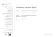 Performance Appraisal Report€¦ · Member of the Financial Industry Regulatory Authority, Inc. (FINRA) Member of the Investment Industry Regulatory Organization of Canada (IIROC)