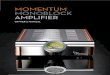 MOMENTUM MONOBLOCK AMPLIFIERcdn.dandagostino.com/documents/manuals/owners... · of Momentum monoblock amplifiers to a dedicated 20-amp outlet.n Package contents If any of the following