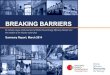 BREAKING BARRIERS · 4 Breaking Barriers | Summary Report, May 2013 Executive Summary It is widely acknowledged by both industry experts and policy makers that low carbon refurbishment