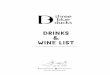 DRINKS WINE LIST - Three Blue Ducks€¦ · 2015 Chateau Rieussec Carmes de Rieussec Semillon Sauternes, Bordeaux, FR 75 2014 The Royal Tokaji Wine Co. Blue Label Aszu 5 Puttonyos