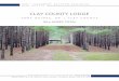 CLAY COUNTY LODGE...Saunders Real Estate Forestry Group, the Saunders team of land professionals offers advisory and transactional services through their home office in Lakeland, FL,
