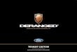 Deranged Transit Custom Brochure Pricelist€¦ · DERANGED™ TRANSIT CUSTOM Transit Custom has always been renowned for its toughness, functionality and reliability. Now, it delivers