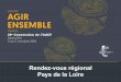 Rendez-vous régional Pays de la Loire - AdCFBILAN PAYS-DE-LA-LOIRE ! Mise en œuvre de la compétence Gémapi, juin 2017, aux Sables d'Olonne ! Politique locale du commerce et centre-ville,