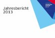 Technologiestiftung Berlin | Jahresbericht 2013 · 19 Big Data 20 Life 21 Smarte Technologien für Wohnen und Verkehr 22 Work ... an der Profilierung Berlins als Standort für smarte