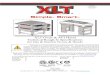XLT Oven & AVI Hood Technical/Rough-In Specifications for ... · vent unexpected surprises. Proper planning and execution will allow the successful installation of new ovens and hood