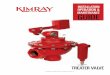 TREATER VALVE · The Kimray treater valve is designed as an oil or water valve for emulsion treaters, water knockouts and gunbarrels. The treater valve is ideal for salt water disposal