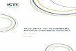 ISTE SEAL OF ALIGNMENT REVIEW FINDINGS REPORT · in three general areas: Web Creation (user interaction and structural design), Web Design (user interface and visual design), and