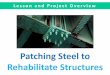 Patching Steel to Rehabilitate Structures-Composite material made of a polymer matrix reinforced with fibers-The polymer is usually an epoxy, vinylester ... List of embedded video