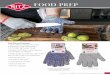 FOOD PREP · 2019-12-09 · 2 Food Prep Terry Cook’s Glove 13in #70008 Round Baker’s Terry Pot Holder #70000 8in Pyroguard Glove •10in •#90084 Extra-long Pyroguard Glove •13in,