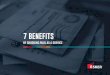 7 BENEFITS - Esker Inc · 2020-04-08 · 7 BENEFITS OF CHOOSING MAIL AS A SERVICE 3. 5MAKE IT YOUR OWN Mail as a service frees you from handling mail onsite and gives you the power