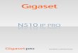 Gigaset N510 IP PRO - VoIPtalk · technical conditions in your particular environment, e.g., doctor's surgery. If you use a medical device (e.g., a pacemaker), please contact the