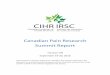 Canadian Pain Research Summit Reportcihr-irsc.gc.ca/e/documents/pain_summit_report-en.pdfCanadian Pain Research Summit Report Toronto ON September 19-20, 2016 CIHR served as a convener