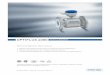 OPTIFLUX 4000 - Fagerberg · abrasive media KROHNE’s OPTIFLUX 4000 can offer a solution. Examples include water in jection under high pressures (2500 lbs) , sub-sea installa tions,