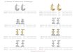 3-Stone Diamond Earrings - Anjolee · 2009-12-22 · 3-Stone Diamond Earrings Enlarged to Show Detail SE4 .50 ct. 6 Princess 2x.04, 2x.09, 2x.13=.52 ct. 3.7 Gr. (1.8mm, 2.4mm, 2.9mm)