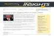 Stellar Insights: Spring 2017...Welcome to Our Inaugural Edition of Stellar Insights By Craig F. Simmers, Founder & Managing Partner INSIGHTS SPRING 2017 Stellar Insights Spring 2017