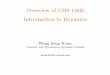 Overview of CDS 140B: Introduction to Dynamics · Heteroclinic Connections between Periodic Orbits and Reso-nance Transitions in Celestial Mechanics, Chaos, 10, 427-469. ... • periodic