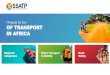 Changing the face OF TRANSPORT IN AFRICA IBOU DIOUF.pdf · IN AFRICA Changing the face 1. in sustainable urban development in Africa The role of public transport 2 Urban Transport