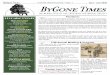 THE NEWSLETTER OF THE TROUTDALE HISTORICAL SOCIETY · ByGone Times Troutdale Historical Society - Page 2 President's Message by Erin Janssens April - June 2020 Erin Janssens I hope