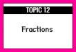 Fractions - Amazon S3 · Lesson 3 Lesson 4 Lesson 5 Lesson 6 Lesson 7 Review . FRACTIONS What does it mean to have equal parts? Can you show equal parts in different ways? Essential
