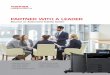 PARTNER WITH A LEADER - Toshiba Business€¦ · for your business. Award-winning products. Award-winning support. Backed by an award-winning global reputation. As a Toshiba Dealer,