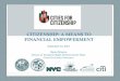 Citizenship: A Means to Financial Empowerment...I. Overview of Banking Challenges & their Impact on Immigrant Communities II. Promoting Citizenship as a Means to Financial Empowerment
