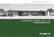 KAMPAGNE VILLA - HDbolig · PDF file Vores villa model ARK2020/164 er en stilren og harmonisk familievilla på 164 m2, med fladt tag og tags-pring med 2680 mm i loftshøjde, stor overdækket