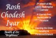 Calendar Chodesh Iyar - Acts II Ministries · 6/2/2017  · We celebrate Rosh Chodesh for many reasons: “The Lord spoke again to Moses, saying, “Speak to the sons of Israel and