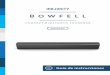 BOWFELL - Majority · Conexión a la red eléctrica ... Usando los controles nativos en su dispositivo Bluetooth, seleccione la "Majority Bowfell" en su configuración de Bluetooth